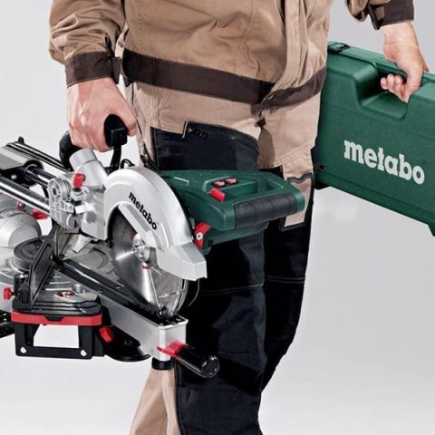 Metabo Compound Sliding Mitre Saw 1200W 216mm - Image 3