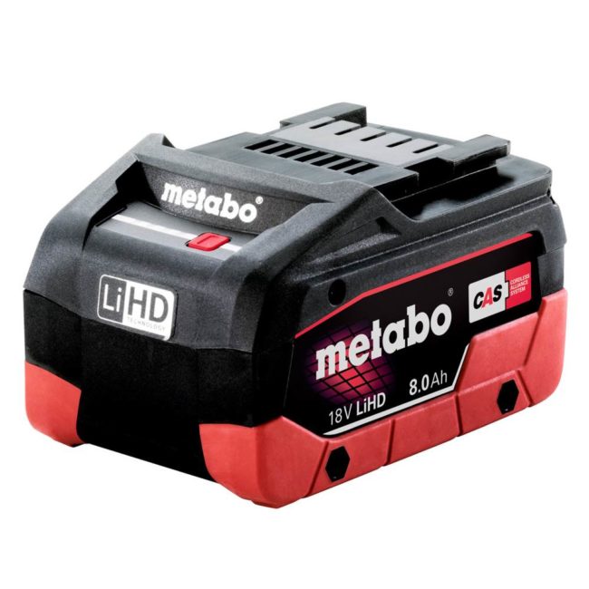 Metabo LiHD Battery pack 18 V - 8.0 Ah