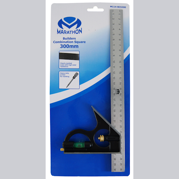 Builders Combination Square 300mm