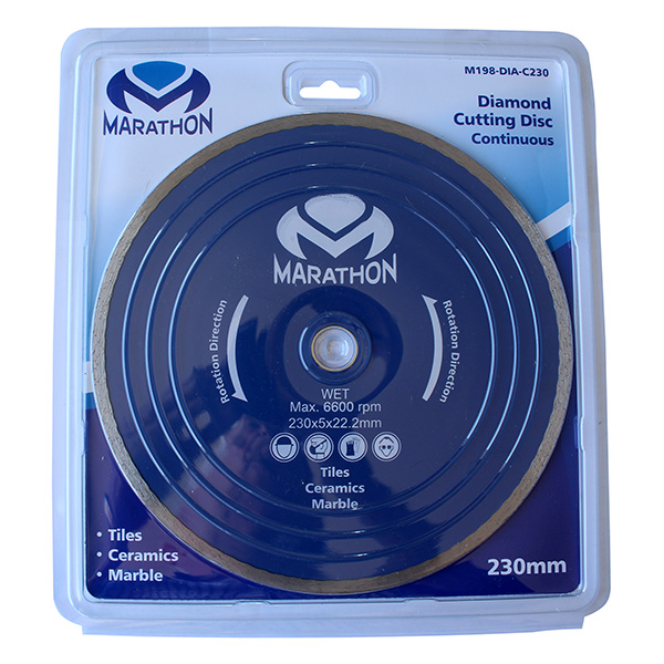 DIAMOND CUTTING CONTINUOUS 230mm