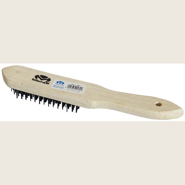 Steel Wire Brush - Wooden Handle