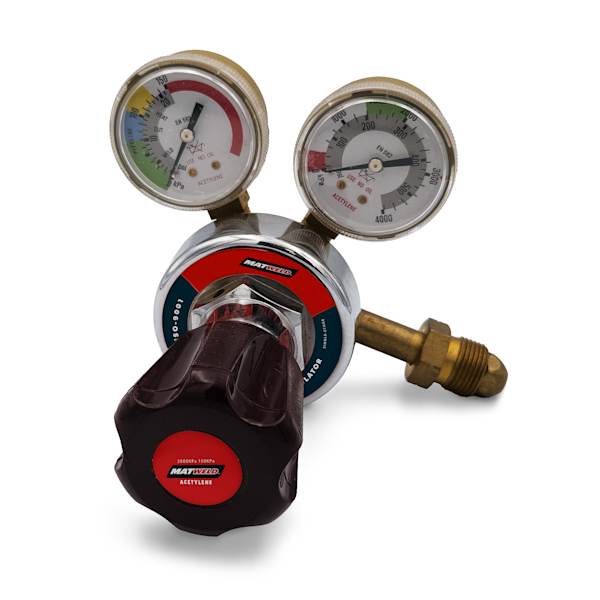 Matweld Regulator Acet H/D Single Stage