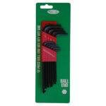 MICRO TEC 12PC IMPERIAL ALLENKEY SET