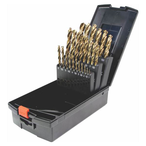 25PC HSS DRILL SET COBALT (M35) 1-13MM
