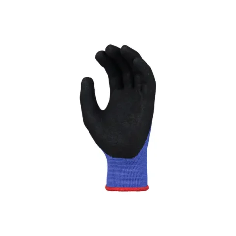 REBEL Tru Touch Blue Sandy Nitrile Gloves - Large - Image 2