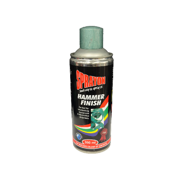 SPRAYON PAINT GREEN HAMMER/FINISH 350ML